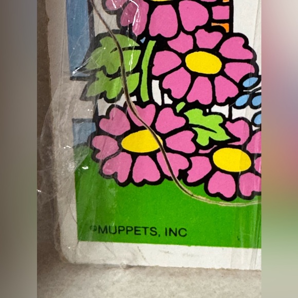 Vintage 1988 PLAYSKOOL Big Bird Wooden PUZZLE Sesame Street Jim Henson 9 Pieces - Picture 4 of 5